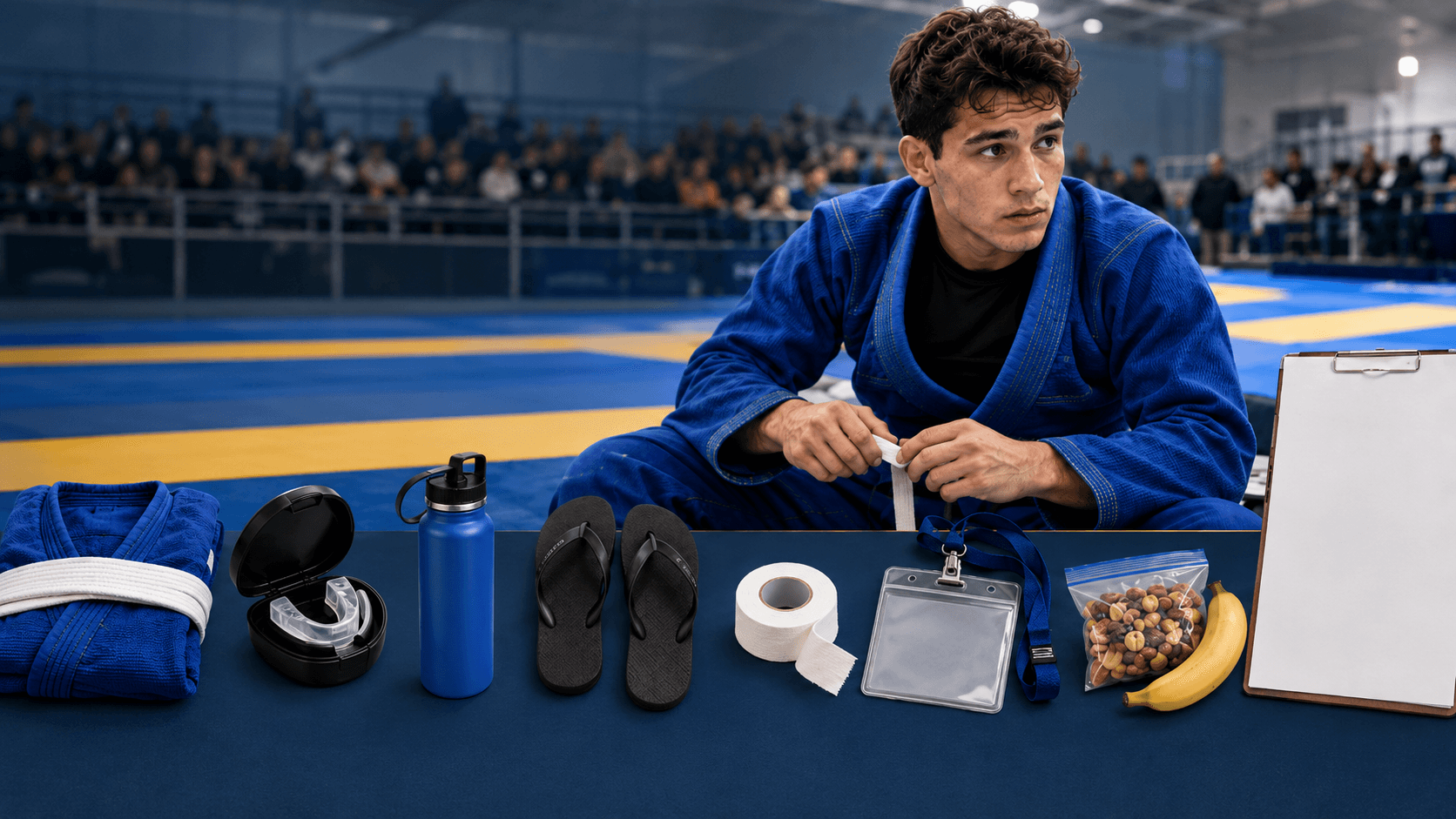 Your First BJJ Competition: The Complete Day-Of Checklist — featured image | Let's Roll BJJ