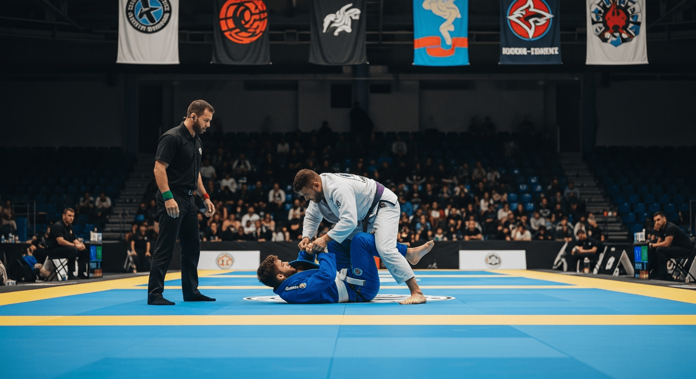 A Complete Guide to BJJ Tournaments and Competitions — featured image | Let's Roll BJJ