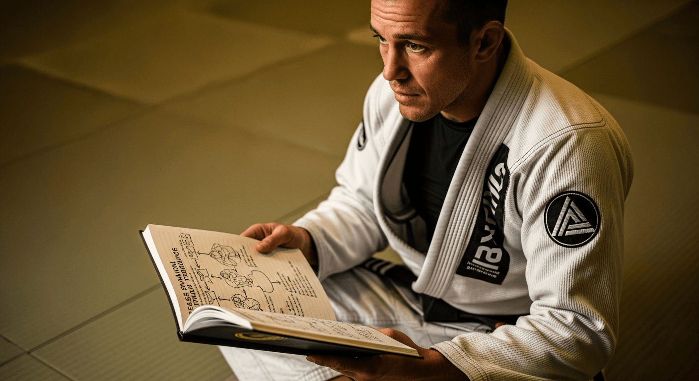 How to Build Your Own BJJ Game (Without Drowning in Instructionals) — featured image | Let's Roll BJJ