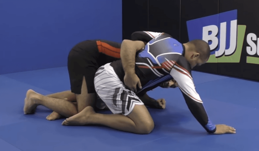 The half-guard dogfight: getting to your knees is only halfway