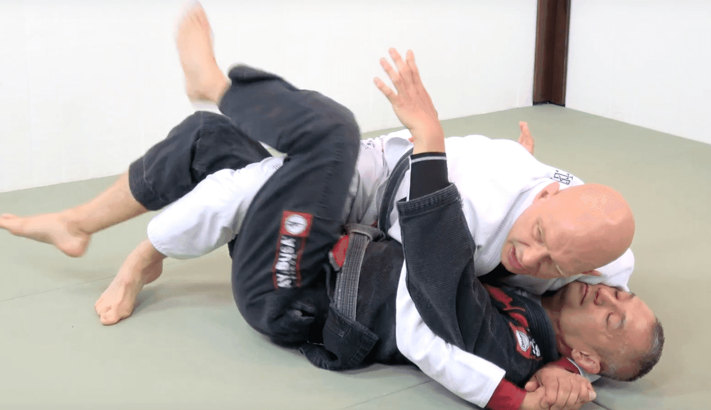 Your knee cut is past the knee. Your foot is still stuck.