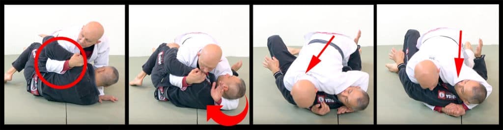 Grapplearts / Stephan Kesting A teaching sequence showing upper-body control from top half guard