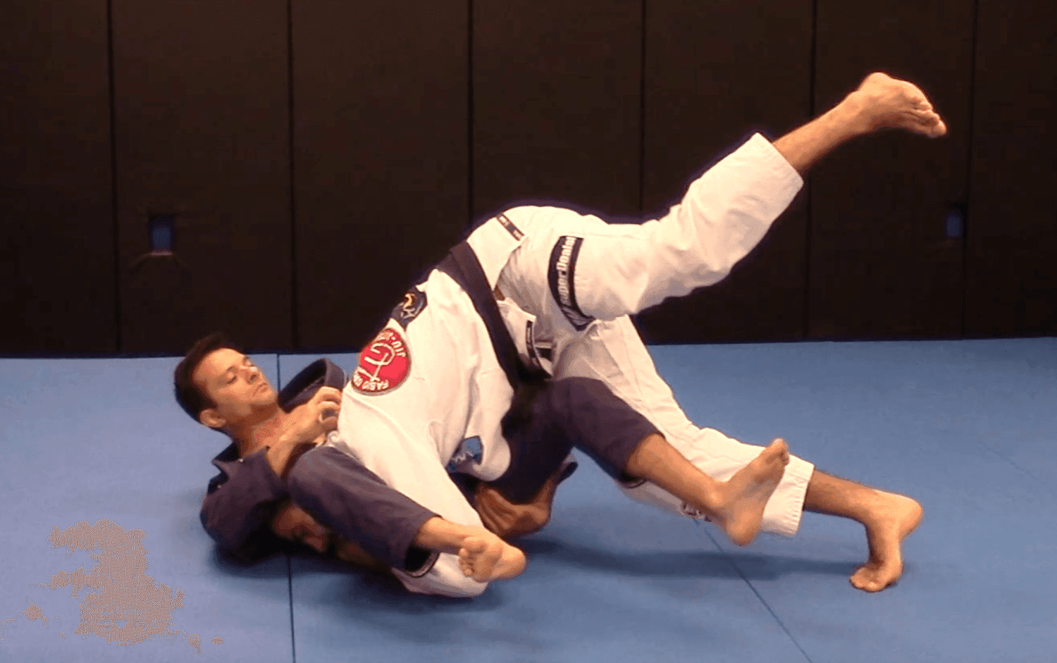 The over-under pass: fix the position before adding pressure