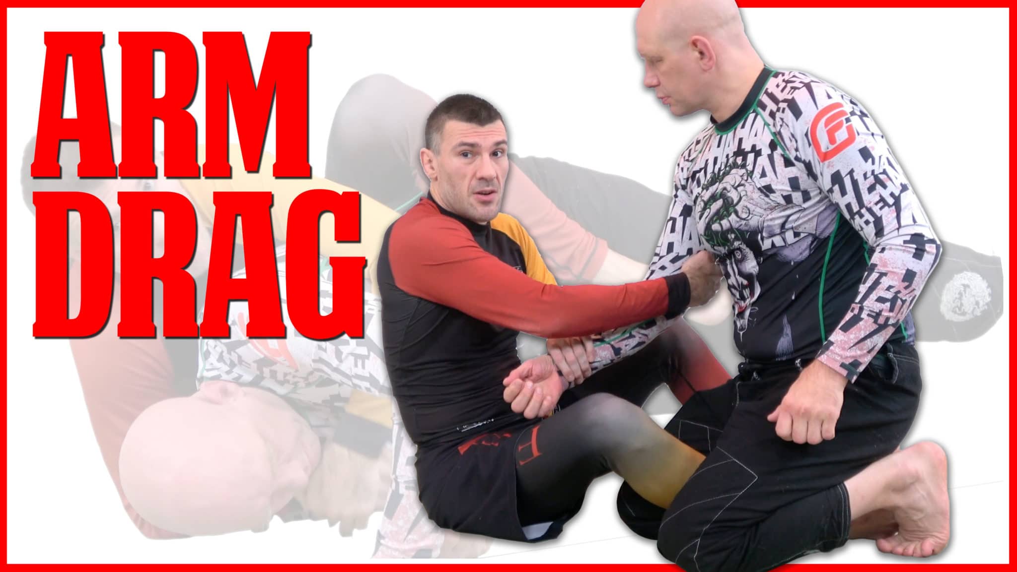 The seated arm drag starts before you pull the arm