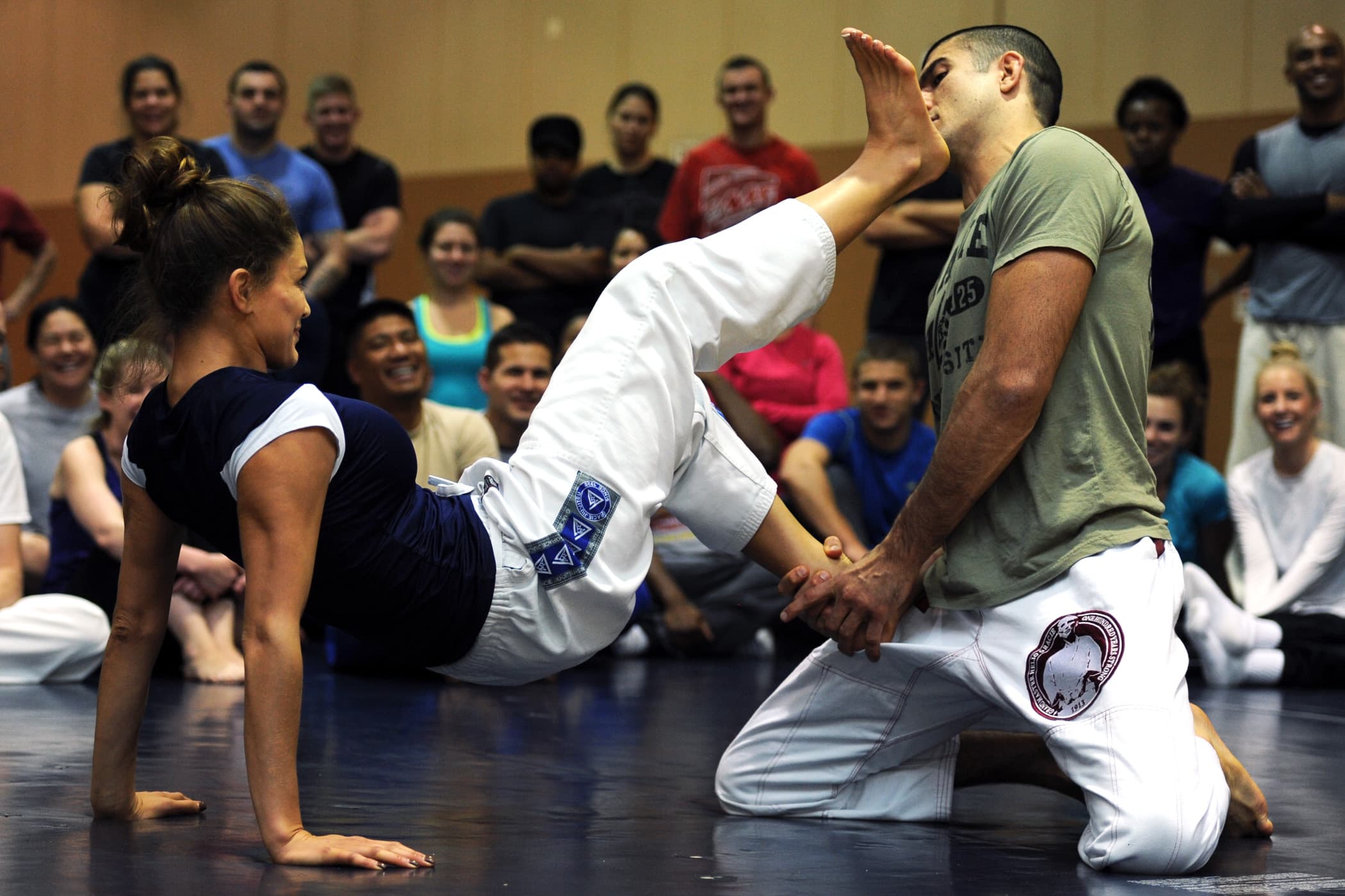 You can train BJJ together without wanting the same thing