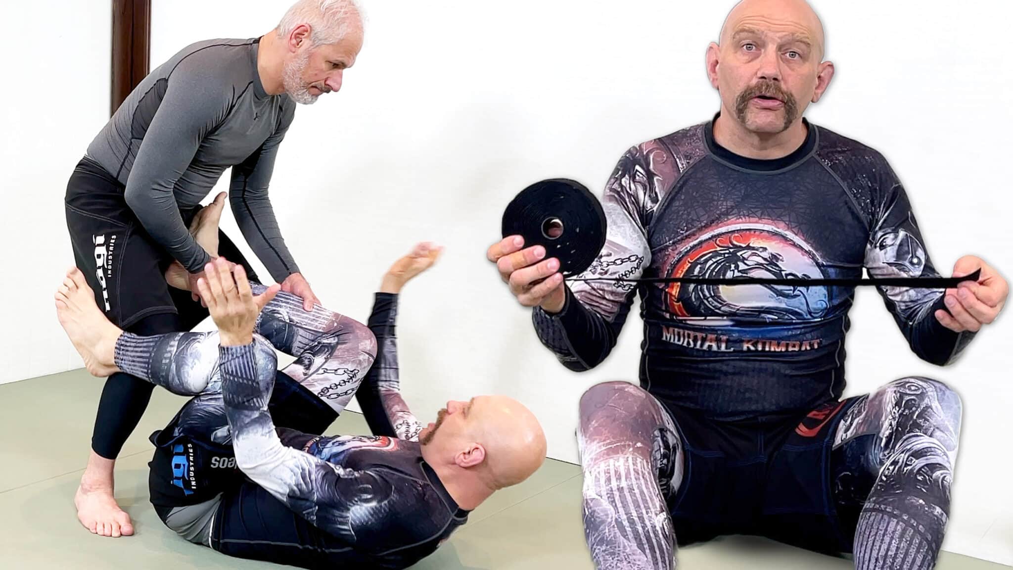 The elbow-knee connection gives BJJ escapes a smaller target