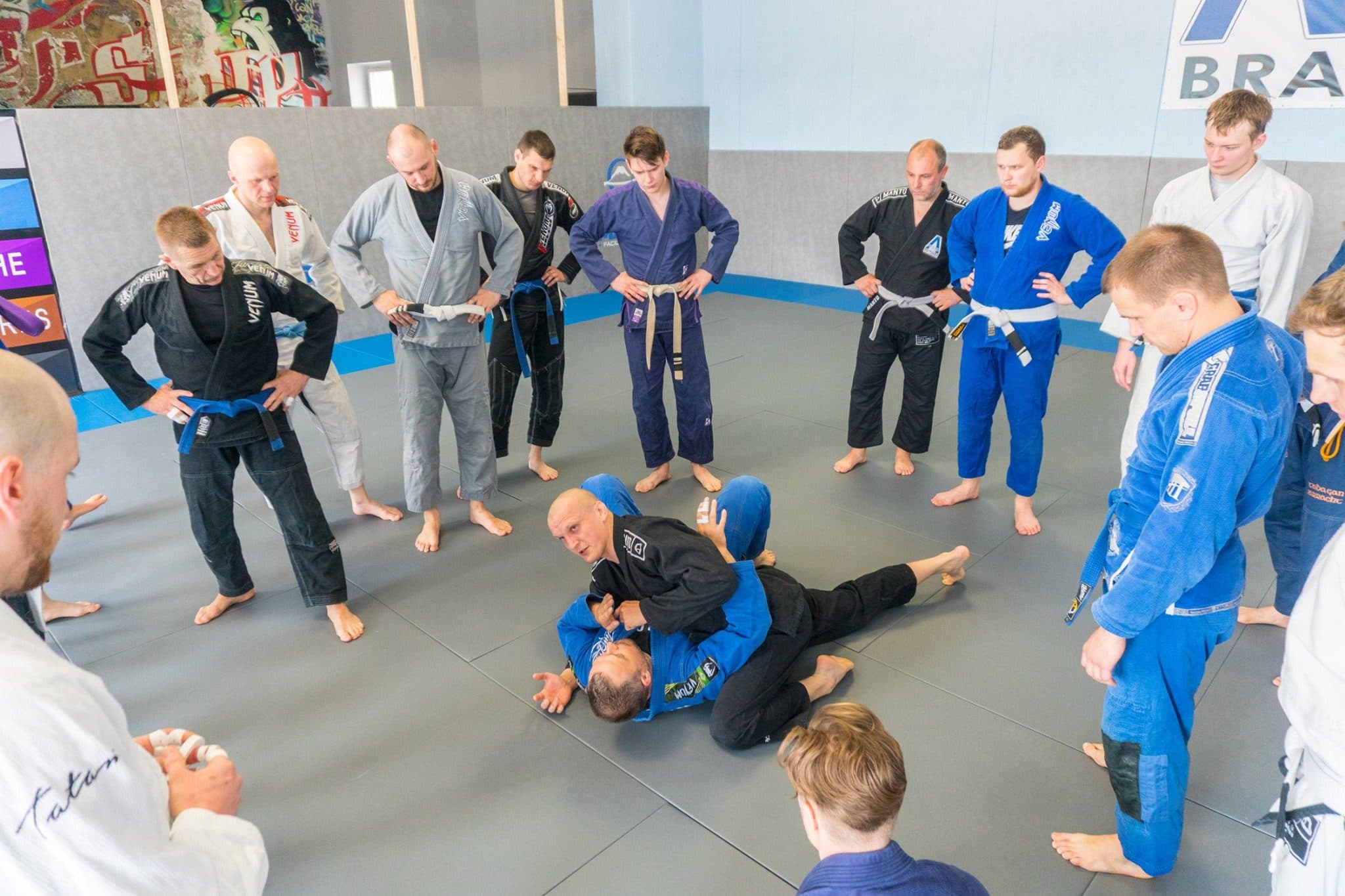Training BJJ in another language starts before the first grip