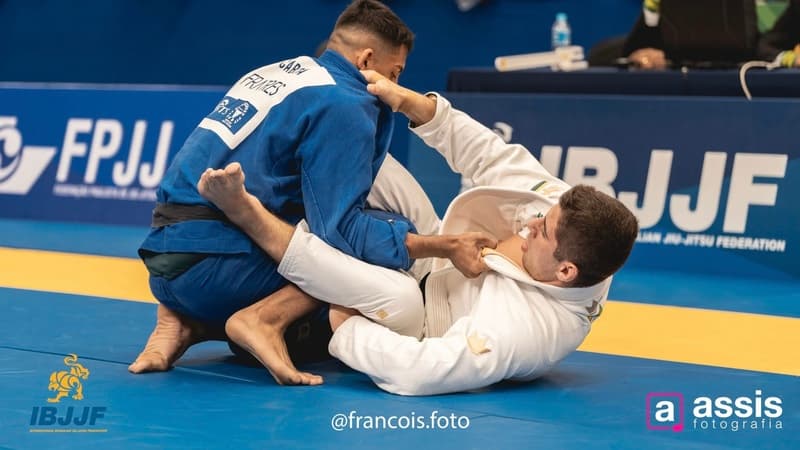 Your BJJ opponent withdrew. Check the options before moving.