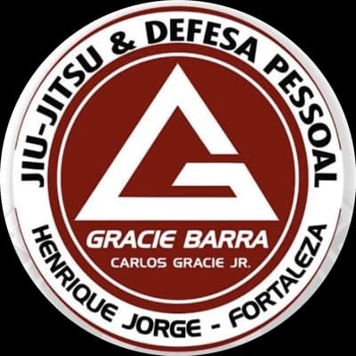 Logo da Academia de Jiu Jitsu Gracie Barra Henrique Jorge Fortaleza, academia de jiu-jitsu em Fortaleza