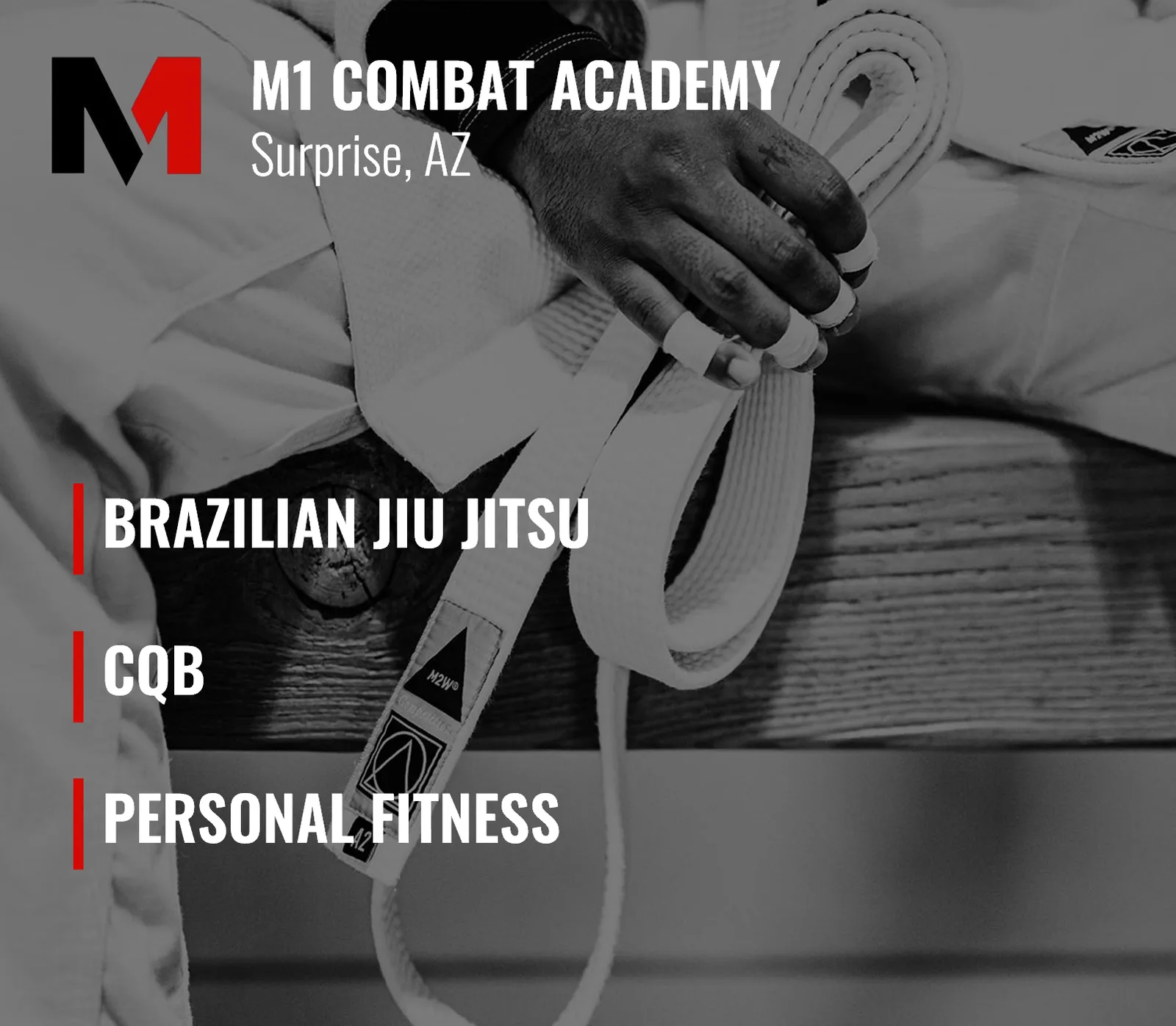 M1 Combat Academy — BJJ gym in Surprise