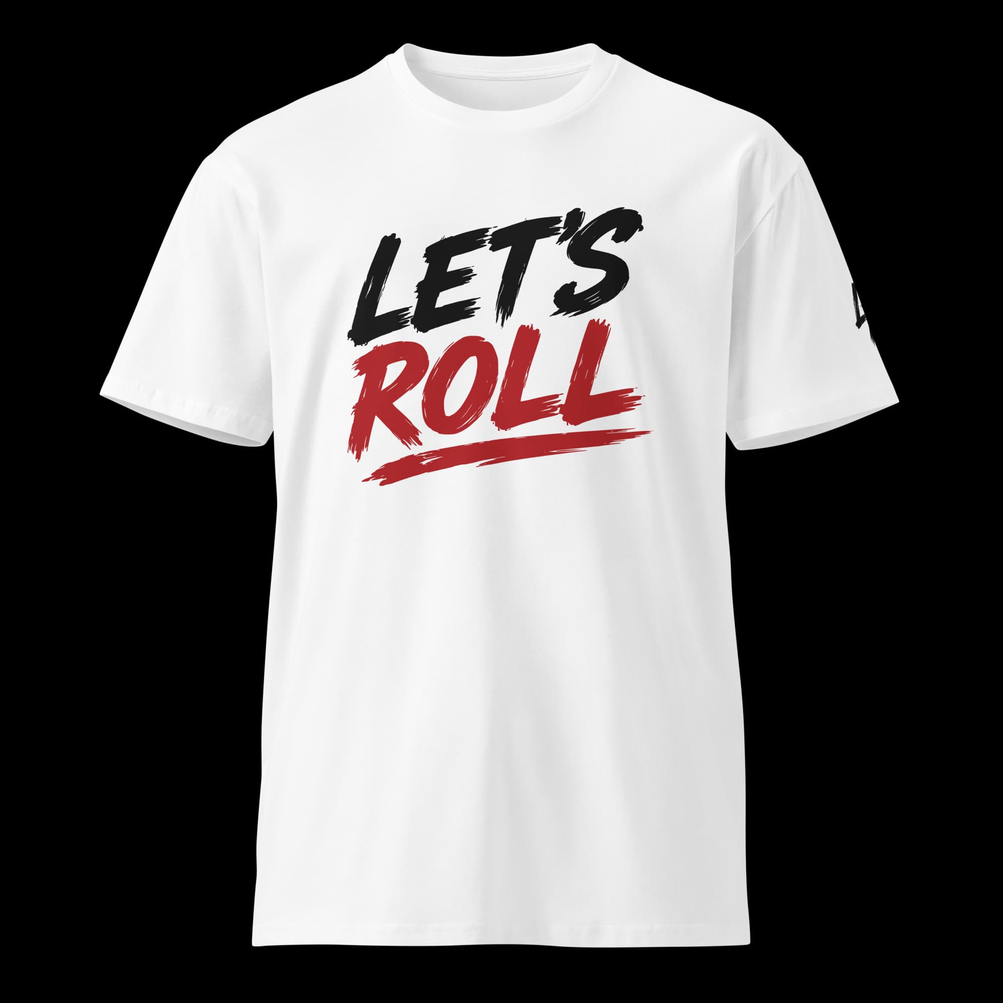 Let’s Roll — Crimson Brush Tee
