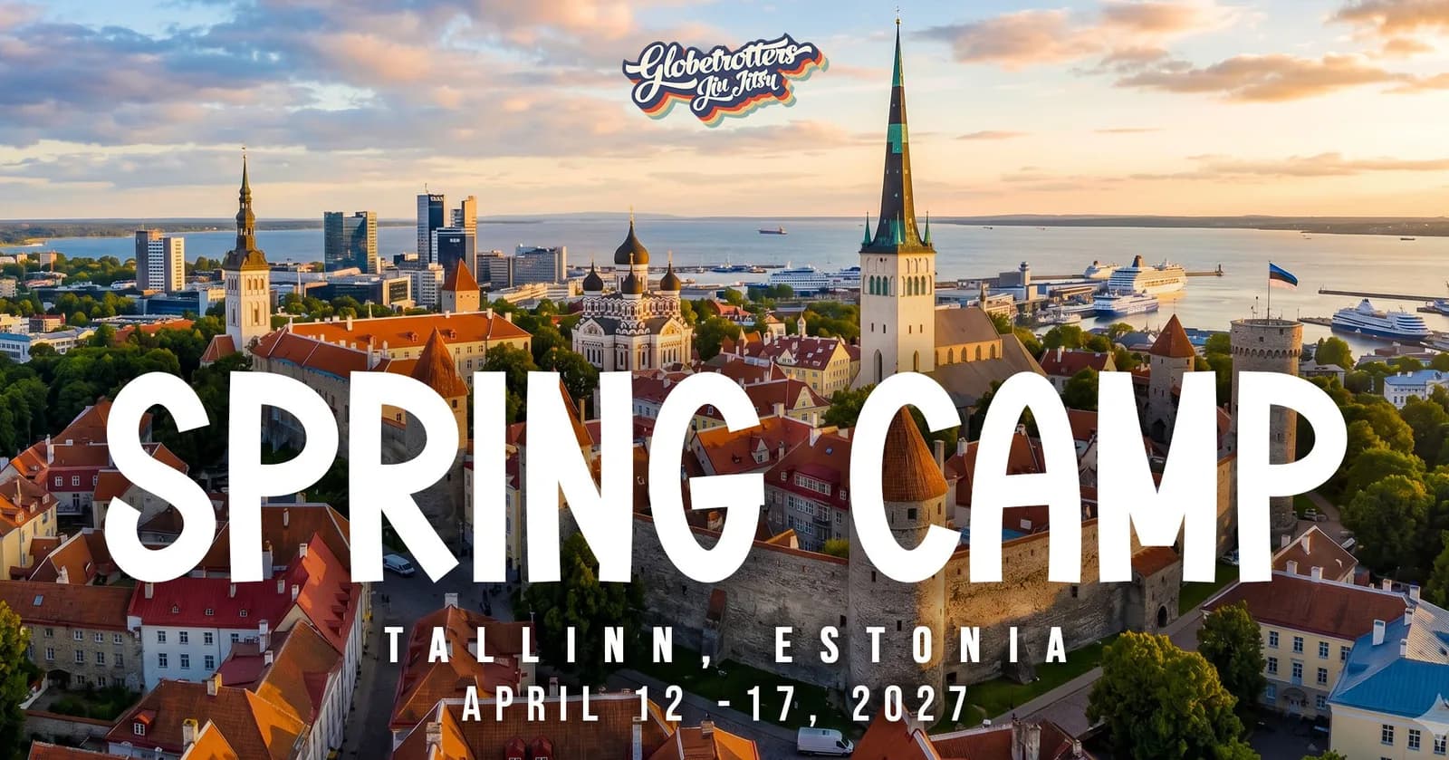 BJJ Globetrotters Spring Camp Estonia 2027 flyer