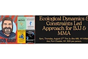 Dr. Rob Gray teaching the ecological approach in Port Chester, NY