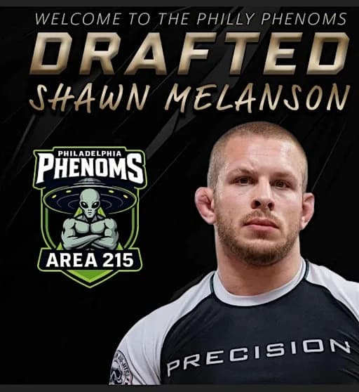 Shawn Melanson teaching a no-gi seminar.