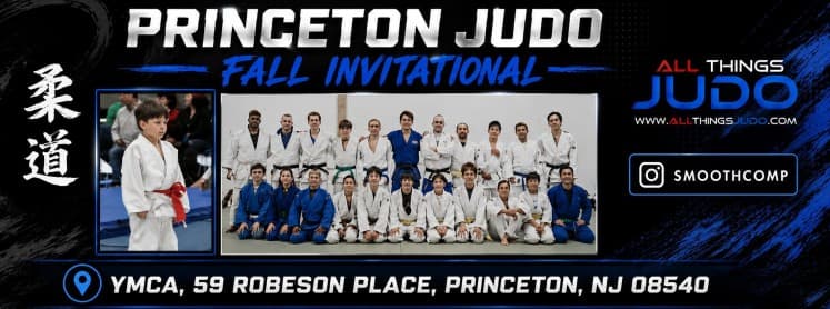 2026 Princeton Judo Fall Invitational flyer