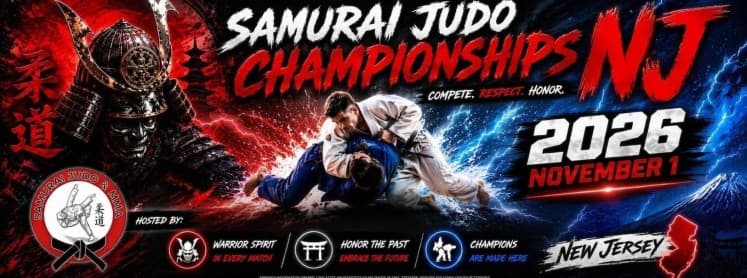 2026 Samurai Judo Championships flyer