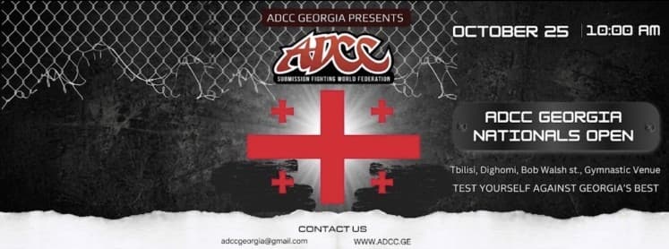 ADCC GEORGIA NATIONALS OPEN 2026 logo