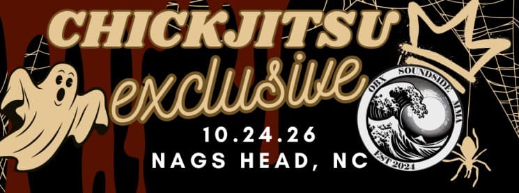 Chickjitsu Exclusive: OBX HALLOWEEN flyer