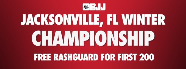 Event flyer for FUJI BJJ Jacksonville Winter Championship