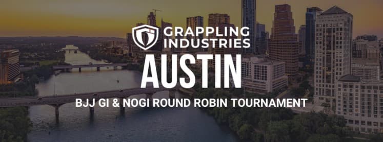Grappling Industries AUSTIN event flyer