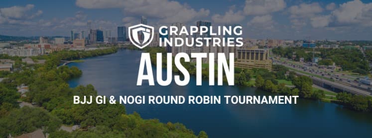 Grappling Industries AUSTIN tournament flyer