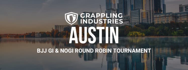Grappling Industries AUSTIN event flyer