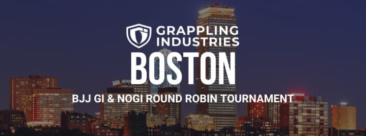 Grappling Industries BOSTON event flyer