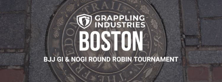 Grappling Industries BOSTON tournament flyer