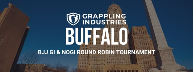Grappling Industries BUFFALO tournament flyer