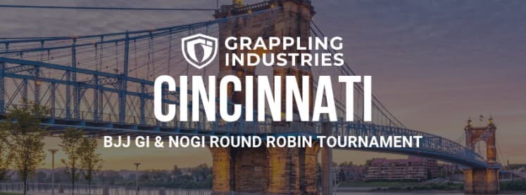 Grappling Industries CINCINNATI event flyer