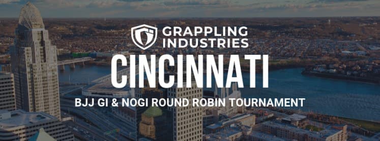 Grappling Industries CINCINNATI event flyer