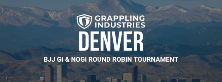 Grappling Industries DENVER event flyer