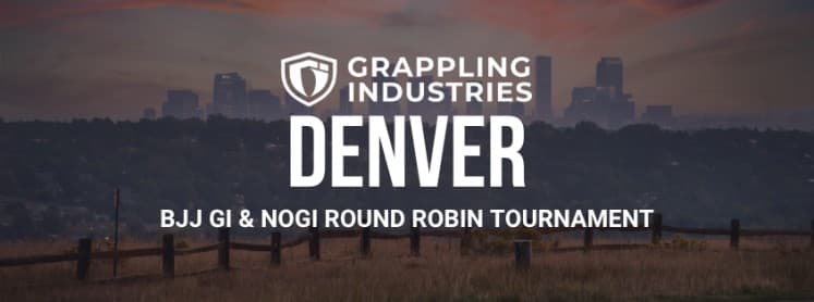 Grappling Industries DENVER event flyer