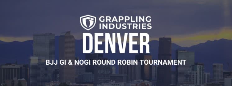 Grappling Industries DENVER event flyer