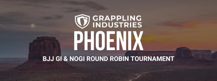 Grappling Industries PHOENIX tournament flyer