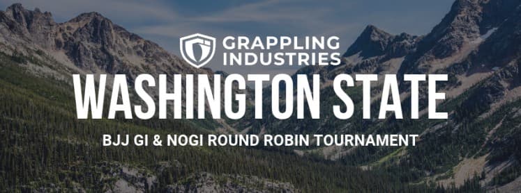 Grappling Industries WASHINGTON STATE tournament flyer