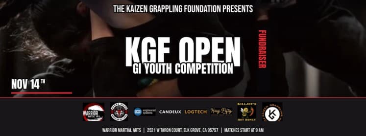 KGF Open Fundraiser Tournament logo
