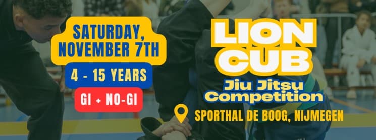 Lion Cub Jiu Jitsu Competition logo