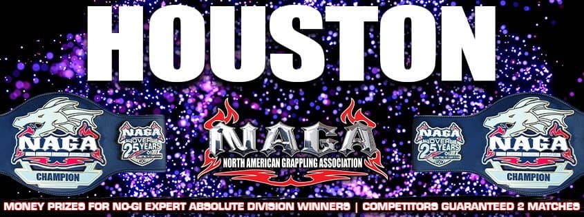 NAGA Houston Grappling Championship flyer