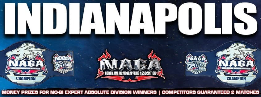 NAGA Indianapolis Grappling Championship flyer