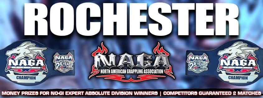 NAGA Rochester Grappling Championship flyer