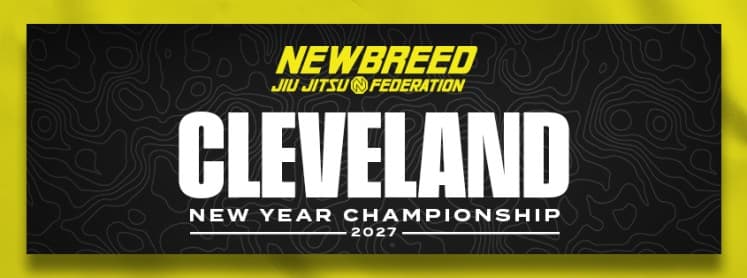 Flyer for the NEWBREED Cleveland New Year Championship 2027