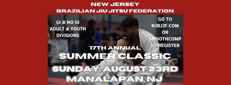 NJBJJF SUMMER CLASSIC 2026 flyer