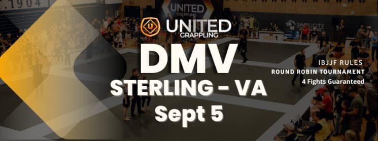 United Grappling in DVM Sterling - September 5 flyer