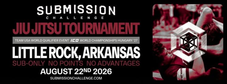 Submission Challenge Little Rock, Arkansas August 22nd 2026 flyer