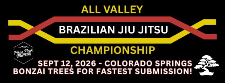 All Valley Jiu Jitsu Tournament 2026 flyer