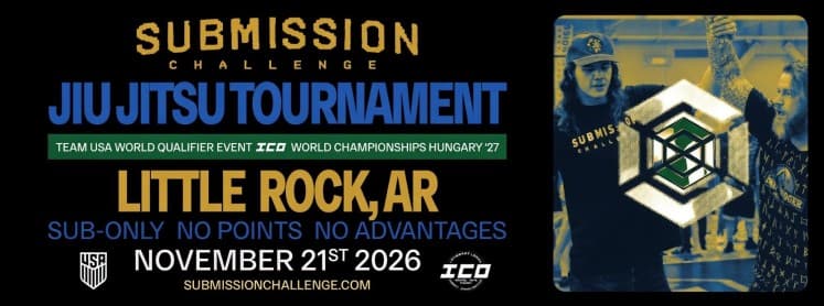 Submission Challenge Little Rock, AR Nov 21st 2026 flyer