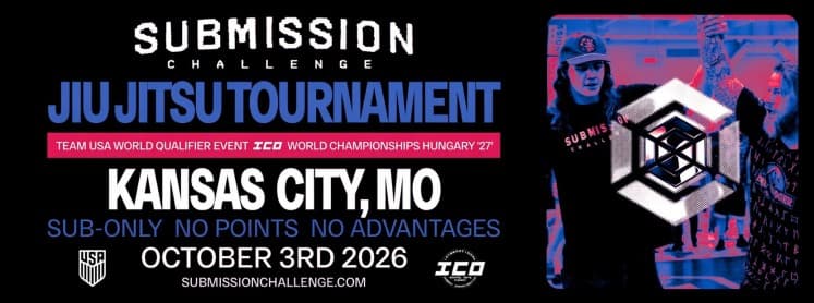 Submission Challenge KC, MO October 3rd 2026 flyer