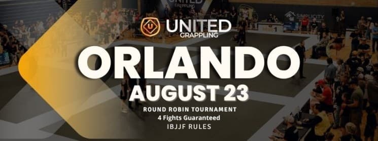 United Grappling - Orlando - AUG 23 flyer