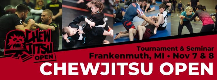 Chewjitsu Open Frankenmuth 2026 flyer